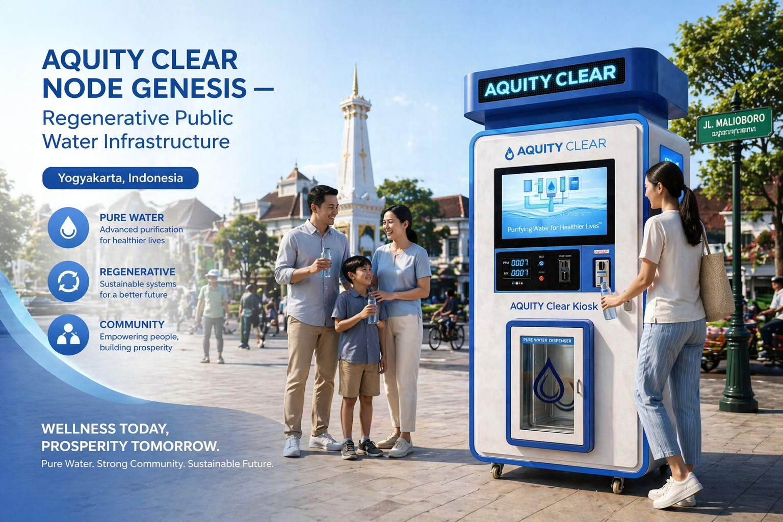 💧 Aquity Clear Kiosk: Regenerative Public Water Infrastructure